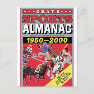 Metalen wandkunst Sport Almanak Briefkaart