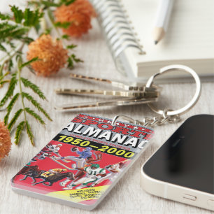 Metalen wandkunst Sport Almanak Sleutelhanger