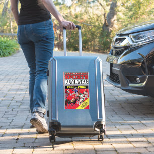 Metalen wandkunst Sport Almanak Sticker