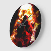 Metalen wizard 2-klok grote klok (Hoek)