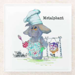 Metalfant Chef Glass Onderzetter