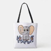 Metalfant Elephant Tas of Cross-body Bag (Achterkant)