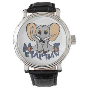 Metalfant Elephant Watch Horloge