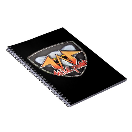 Metalfant Emblem Spiral Notebook - klein Notitieboek (Rechterzijde)