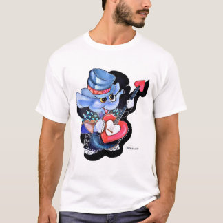 Metalfant Heart Guitar Adult (lichte kleuren) T-shirt