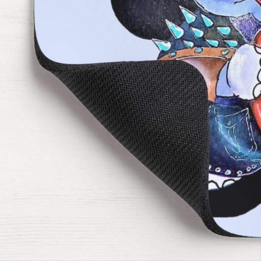 Metalfant Heart Guitar Muismat (Hoek)