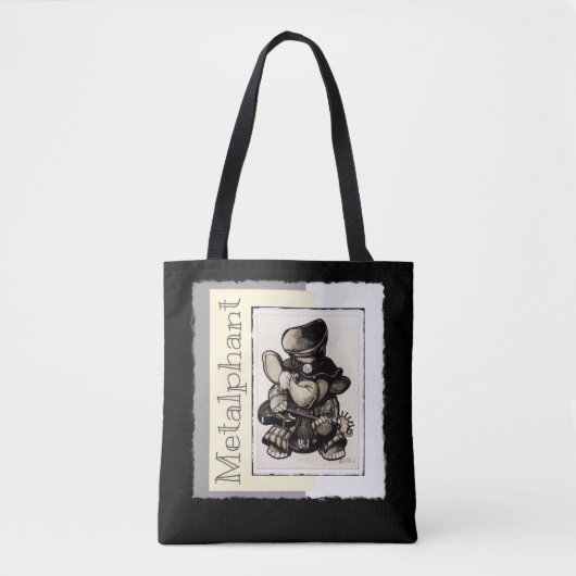 Metalfant Metaal Tas of Cross-body Bag (Voorkant)