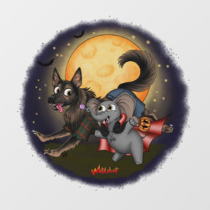 Metalfant Metalvrienden Window Cling Raamsticker