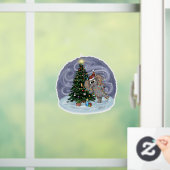 Metalfant Wilbur in lampglas Raamsticker (Huis)