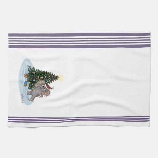 Metalfant Wilbur in Lightts Kitchen Towel Theedoek (Horizontaal)