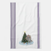 Metalfant Wilbur in Lightts Kitchen Towel Theedoek (Verticaal)