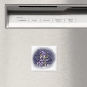 Metalfant Wilbur in Winter Magnet Magneet (Insitu (Vaatwasser))