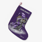 Metalfant Wilbur in Winter Stocking Kleine Kerstsok (Voorkant (Hangend))