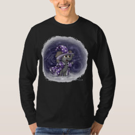Metalfant Wilbur in Winter Volwassen Lange Hoes T-shirt