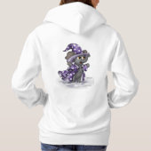 Metalfant Wilbur in Winter Women's Hoodie (Achterkant)