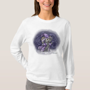 Metalfant Winter Holiday, lange hoes voor vrouwen T-shirt