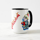 Metalfant Winter Holiday Mok (Voorkant rechts)