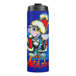 Metalfant Winter Holiday Thermal Tumbler Thermosbeker