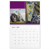 Metalflake Madness Huge Size Motorcycle Paint 2014 Kalender (Mar 2026)