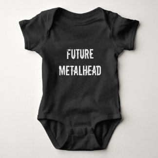 Metalhead baby outfit romper