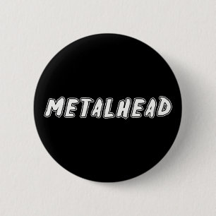 Metalhead Ronde Button 5,7 Cm