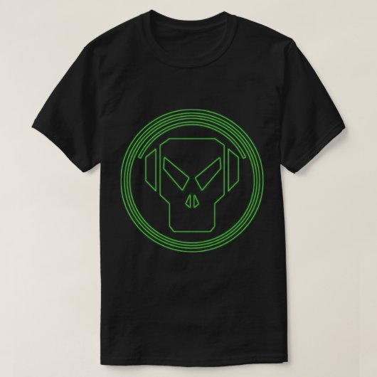 Metalheadz Bio Hazard T-shirt classique vert (Design devant)