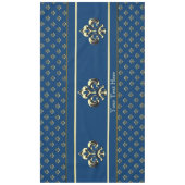 Metalic Fleur de lis (Gold) Tafelkleed (Voorkant)