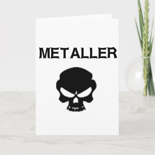 Metaller Kaart (Voorkant)