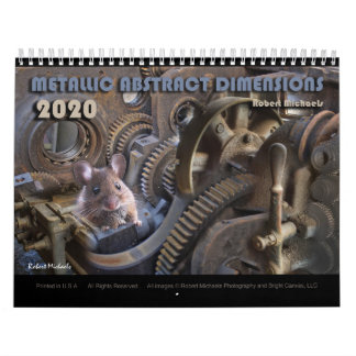METALLIC ABSTRACTE DIMENSIES - Wandkalender 2020 Kalender