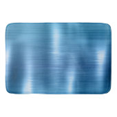 Metallic Aqua Blue Badmat (Voorkant)