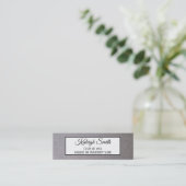 Métallic Argent blanc Graduation Insérer carte de  (Debout devant)