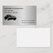 Metallic automobielmoderne Visitekaartjes (Voorkant / Achterkant)