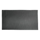 Metallic Black Glitter Personalized Kussensloop (Achterkant)