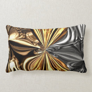 Metallic Bow Liquid Knotting Pillow Kussen