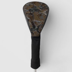 Metallic Brown Camouflage Golfheadcover