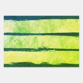 METALLIC Brush Stripe Wrapping Paper (Voorkant 2)