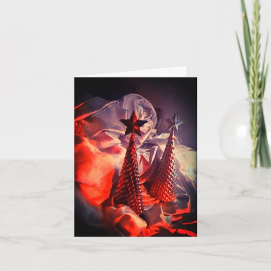 Metallic Christmas Feestdagen Kaart (Voorkant)