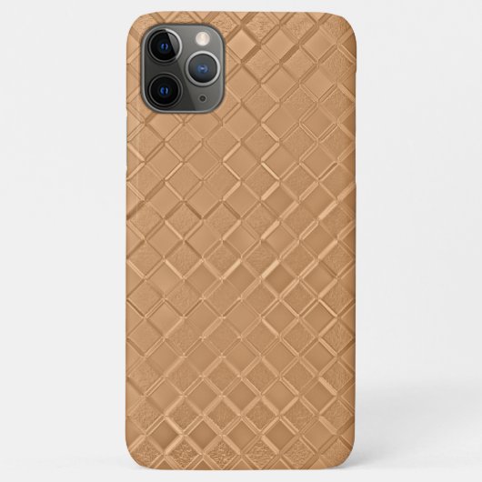 Metallic Copper Pattern Case-Mate iPhone Case (Achterkant)