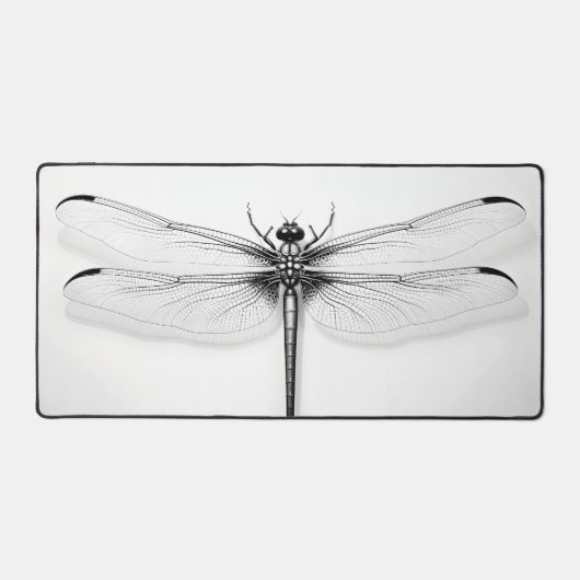 Metallic Dragonfly Desk Mat - Stijlvol & functione (Voorkant)