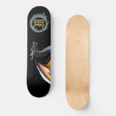 *~* Metallic Elemental Fierce BLUE Dragon AP88 Skateboard (Voorkant)
