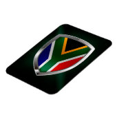 Metallic embleem in Zuid-Afrika Magneet (Linkerzijde)