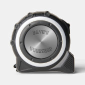 Metallic gepersonaliseerd rolmaat (Voorkant)