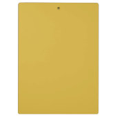 Metallic Gold Clipboard with Your Name Displayed Klembord (Achterkant)