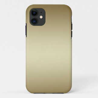 METALLIC GOLD PRINED FOTO EFFECT iPhone 11 HOESJE