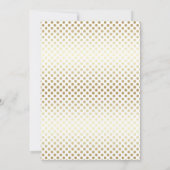 METALLIC GOLD SPOT LAYERED BIRTHDAY KAART (Achterkant)