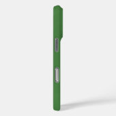 Metallic Groene Textuur Roestvrij staal Look Case-Mate iPhone Case (Achterkant / Rechts)