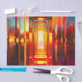 Metallic hemellucht tissuepapier (Craft)