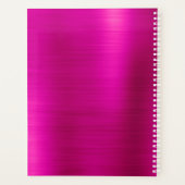 Metallic Hot Pink Signature Monogram 2025 Planner (Achterkant)