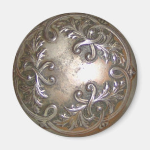 Metallic Leaf Design Magnet Magneet