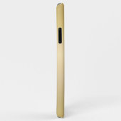 Metallic look goud  Sjabloon monogram Case-Mate iPhone Case (Achterkant/rechts)